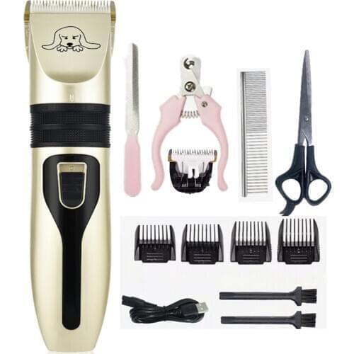 Dog Clippers Low Noise Pet Shaver Rechargeable Dog Trimmer Cordless Pet Grooming Tool Cat Animal Hair Cutter Trimmer Haircut