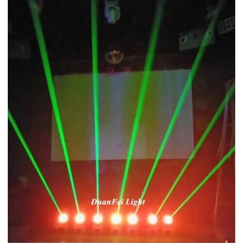 Mini Moving Head Green Laser Dj wash led moving head rgbw 6x10w Moving LED Light Washer Disco Laser