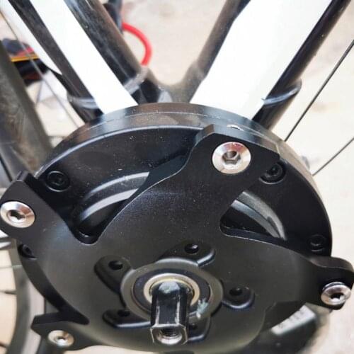 BAFANG BBSHD blcak motor 130BCD chainring positive and negative gear plate conversion seat plate claw motorcycle accessories