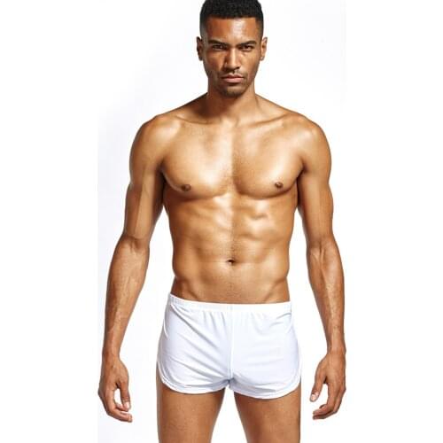 Men Underwear Flat Pants Silk Dry And Comfortable Mens Breathable Underwear Comfortable Fit Non Marking Men Boxer 2021 NEW