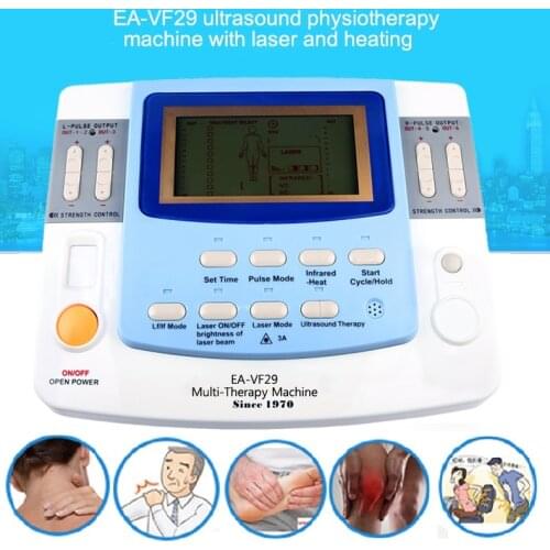 New Ultrasound Physical Therapeutic Needleless Electro Acupuncture Apparatus Electronic Pulse Stimulator Laser Magnetic Machine