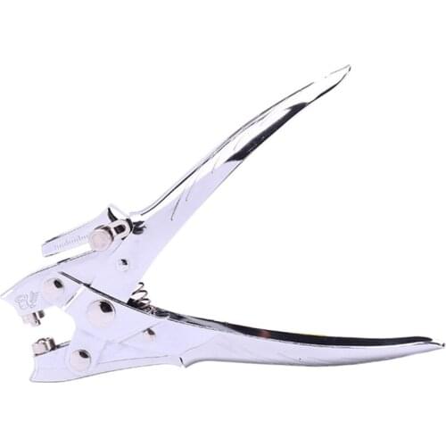 Office Round Hole Puncher with Positioning Scale Paper Depth 4-13mm Adjustable N0PB