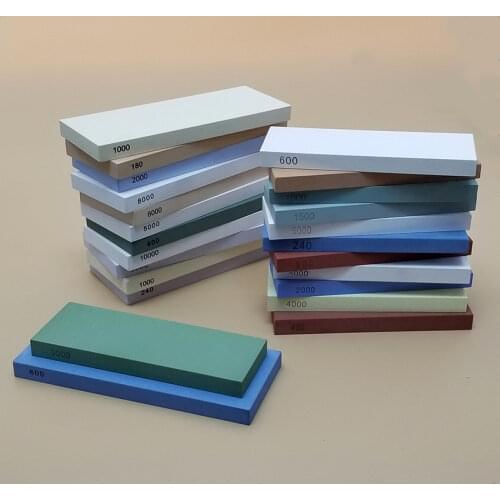 RSCHEF 240 600 1000 3000 grit whetstone knife sharpener sharpening stone grinding tools oilstone sharpening for a knife fine