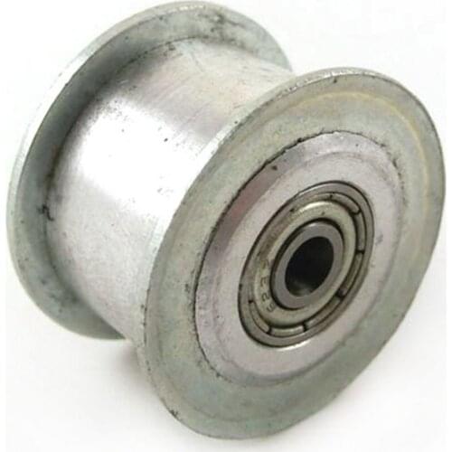 2pcs HTD3M Idler Pulley 25T, 3/4/5/6/7/8/9mm Inner Bore, Timing Idle Pulley 11/16mm Belt Width, Bearing Synchronous Gear Wheel