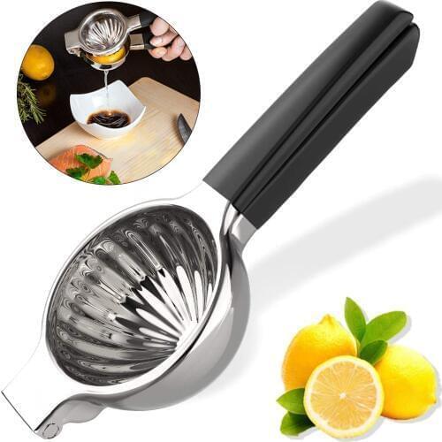 Lemon Squeezer Portable Blender Stainless Steel Fruit Juicer Lemon Orange Lime Manual Juicers Maker Kitchen Gadgets Press Tools