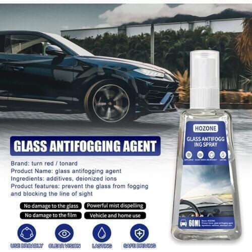 Car Windshield Water Rain Repellent Spray Window Rear View Mirror Hydrophobic Coating Agent Cleaner Glass Rainproof 60/30ML