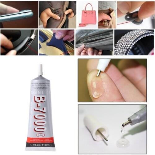 W3JD Multi Repair Adhesive LCD Display Frame Glue B7000 Phone Bumper Frame Diy 110ml