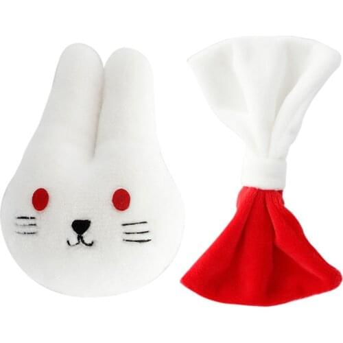 Anime Danganronpa Hair Clip Plush Props Enoshima Junko monokuma Rabbit girl kawaii Cosplay Cute Hairpin Headwear Gifts
