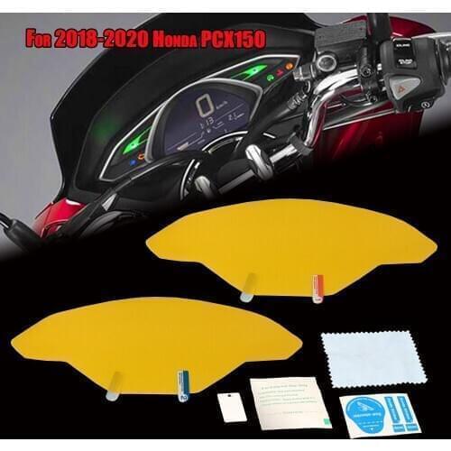 For Honda PCX150 PCX 150 Screen Protector Anti Scratch Cluster Dashboard Cover Instrument Protective Film 2018 2019 2020