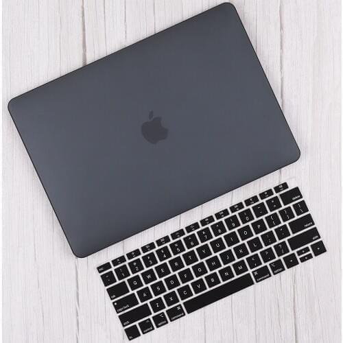 Rubber Coated Hard Shell Case For New 2019 Apple MacBook Air 13 13.3 inch Model A1932 with Retina Touch ID Keyboard Skin Cover