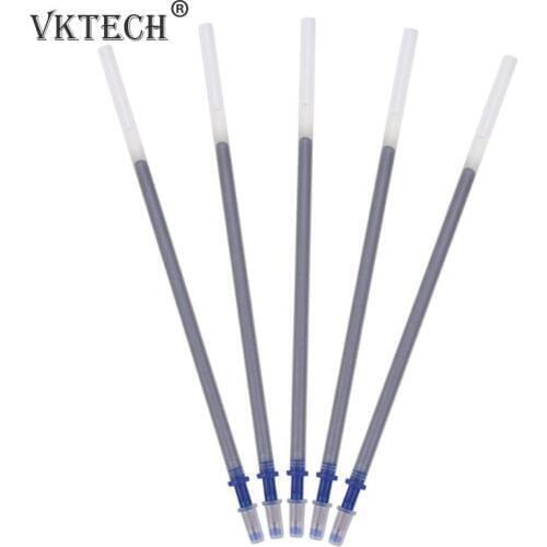 100pcs Mercury Refillable Pen Water Erasable Pens Fabric Leather Cutting Tool Leathercraft Tool for Leather