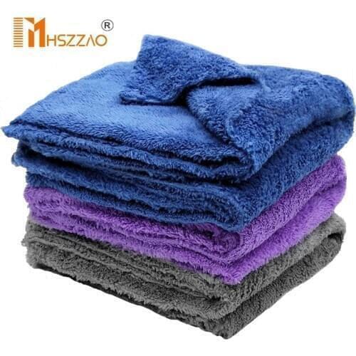 40x40cm Extra Soft Car Wash Microfiber Towel Car Cleaning Drying Cloth Car Care Cloth Detailing Car WashTowel Never Scrat