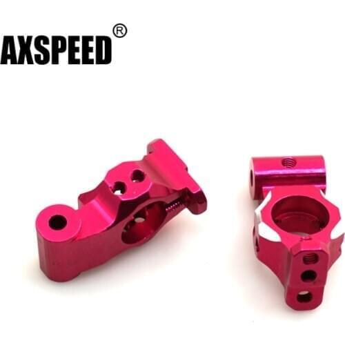 AXSPEED 2Pcs Metal Rear Steering Knuckles For 1/10 Sport Upgrade Parts for Sakura D4 RC Model Car