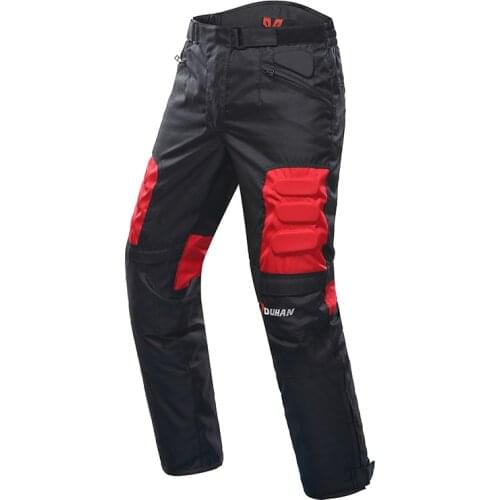 NEW Motorcycle Men Windproof Pants Protective Gear Motocross Pants Motorbike Riding Trousers Pantalon Moto Pants with Kneepads