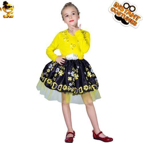 DSPLAY Original High-quality New Style Fashionable Cosplay Childrens The Wiggles Dress Temperament Festival Party Girls Sets