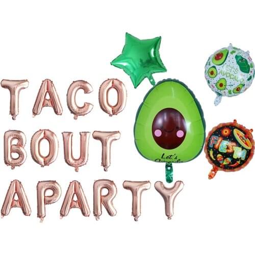 Cactus Foil Balloons Fiesta Party Decoration Desert Birthday Decor Balloon Wedding Summer party Mexican Birthday Party Supplies