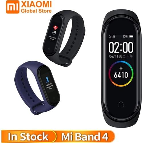 Global Version Xiaomi Mi Band 4 Touch Screen Smart Bracelet Bluetooth 5.0 Waterproof AI Color Screen Heart Rate Sports Band