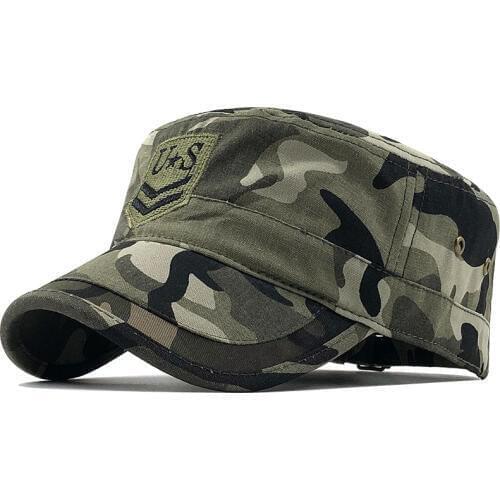 Camouflage Baseball Cap Men/Tactical US Army/Marines/Navy/Cap Trucker Flat Caps Men Baseball Camo Cap Bones Snapback Gorras