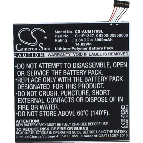 Cameron sino battery for Asus FE170CG, Fonepad 7"Dual Sim phablet,K012,ME170C,ME170CK,MeMO Pad ME170C，C11P1327