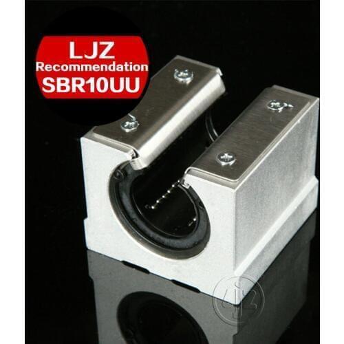 Linear motion ball slide units block bearings SBR10UU Bore size 10mm