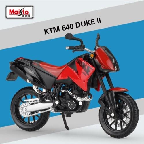 1:18 Maisto KTM 640 DUKE Metal Diecast Model Motorcycle Collectibles