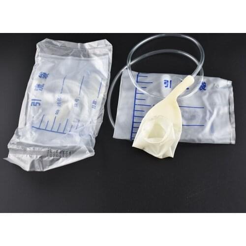 25 Pcs /set man disposable Thick drainage urine bag no backflow urine collection bag Incontinence urine drainage bag
