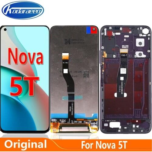 Original Display Replace 6.26" For Huawei Nova 5T LCD Touch Screen Digitizer Assembly YAL-L21 YAL-L61 YAL-L71 YAL-L61D
