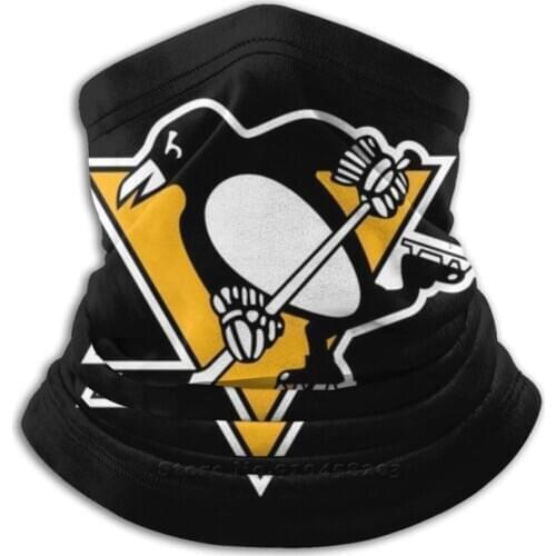Penguins-Pittsburgh Merch Microfiber Neck Warmer Bandana Scarf Face Mask Logo Penguin