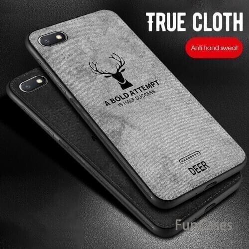 Shockproof Deer Cloth Cases For Xiaomi Redmi Note 5 Pro 5 Plus 6 Pro Case Soft Bumper Full Protective Cover for Redmi 6A Fundas