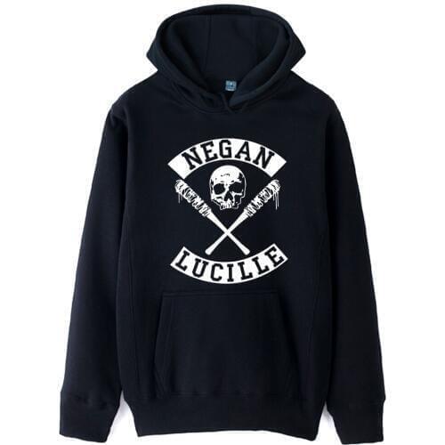 R.I.P. Walking Dead Skull Head Negan Lucille Zombie Evolution Don't Open Girl Woman Hoodie Autumn Winter Fleece Clothes ZIIART
