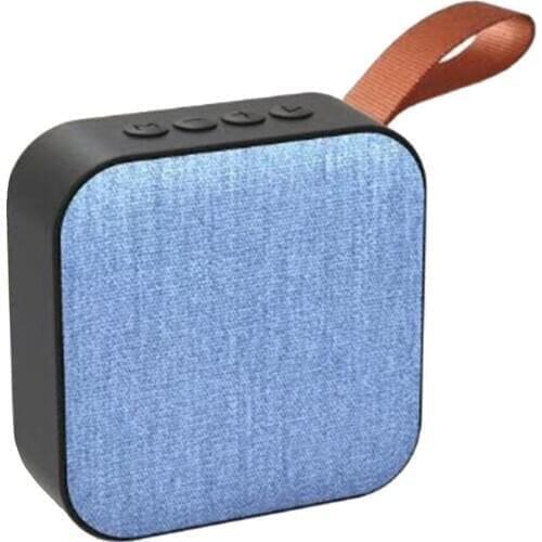 T5 Cloth Portable Wireless Bluetooth Speaker Subwoofer TF Card Loudspeaker Wireless Bluetooth Speaker for Mobile Phone