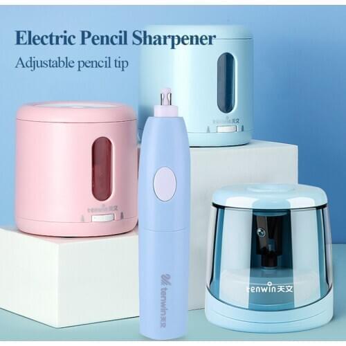 Tenwin 8032/8035/8306 6-8mm Pencils Electric Automatic Pencil Sharpener & Electric Eraser/Rubber Students Stationery Supplies
