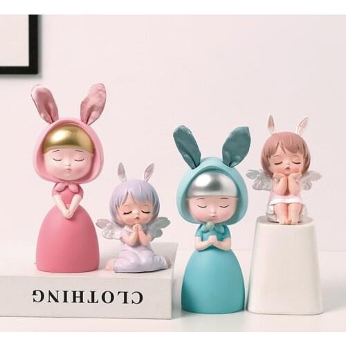 Girls' indoor living room decoration small ornaments creative home girls' modern simple doll decoration crafts