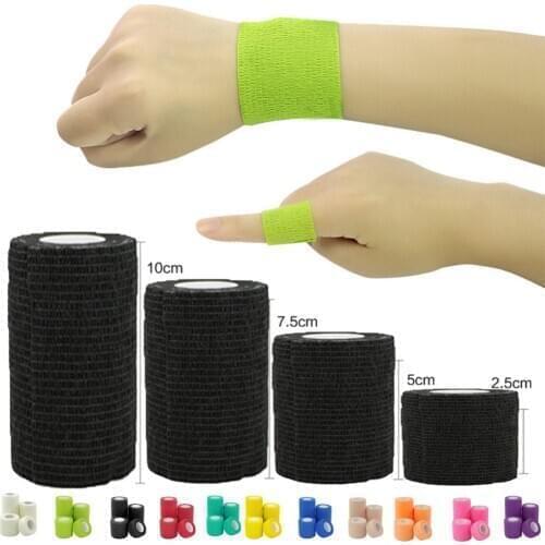 Waterproof Non-woven fabrics Sport Tape Athletic Elastic Self Adhesive Bandages Pet Bandages