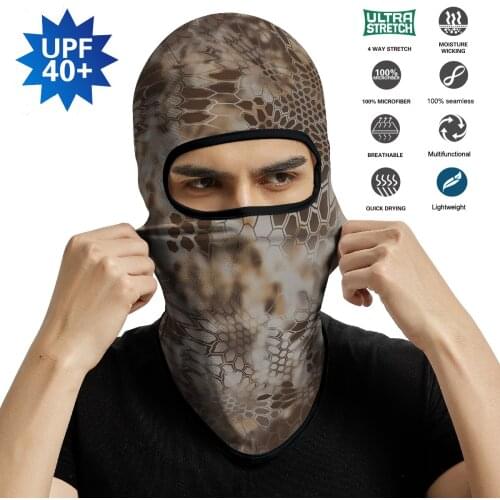 Army Balaclava Bandana Scarf Motorcycle Face Shield Mask Breathable Headband Hunting Braga Cuello Hombre Bicycle Headgear Summer