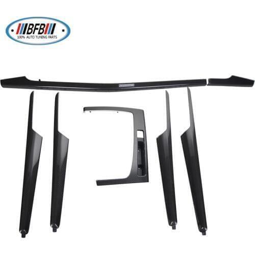 2015-2017 Real Dry carbon fiber Auto Accessories Interior Trims Fit For Infiniti Q50L