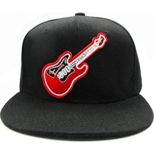 Guitar embroidery Baseball Cap hip-hop cap Adjustable Snapback Hats for men and women 33