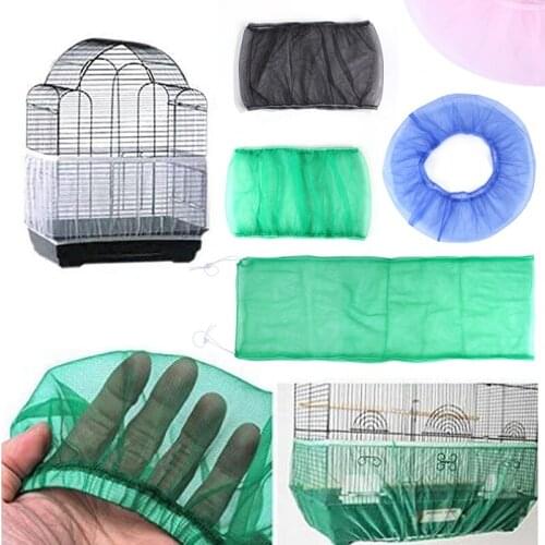 Bird Cage Cover Dustproof Bird Cage Accessories Parrot Thrush Starling Skylark High Quality Gauze Cover Large And Medium