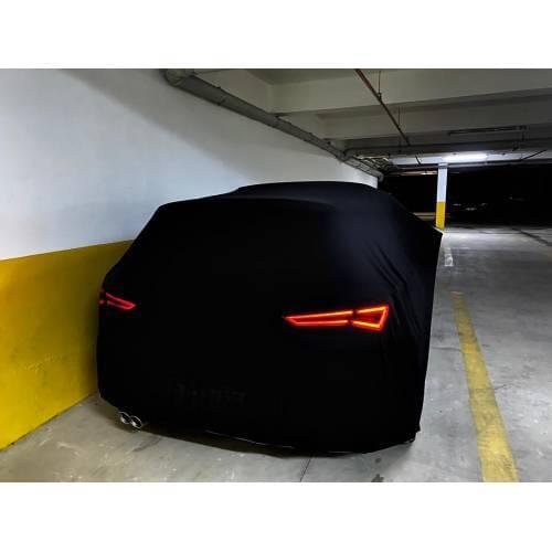 FOR SEAT LEON BLACK TARPAULIN COMBED SHEATH BLACK ON OFF FULL PROTECTION ALL KINDS OF DUST SUN RAIN PROTECTION BRENDA