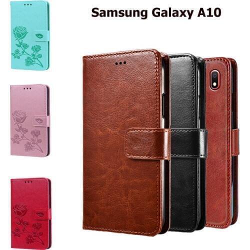 Flip Phone Case For Samsung Galaxy A10 Case For Samsung SM-A105F SM-A105G SM-A105M SM-A105N SM-A105FN Cover Coque Funda Capas