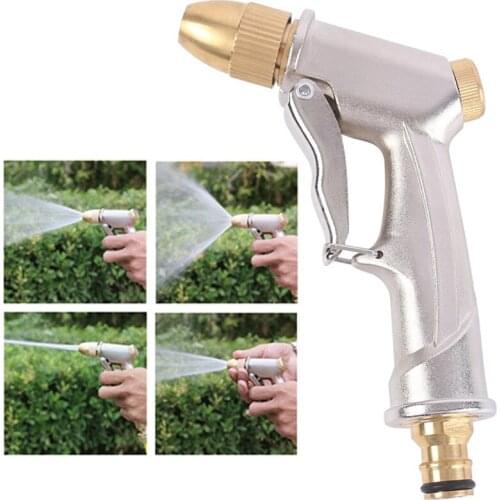 High pressure car wash water gun head Household car wash water gun, garden watering tool pure copper alloy water gun head
