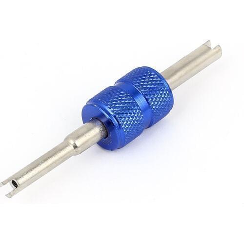 X Autohaux Car Motorcycle Tire Tyre Valve Stem Core Remover Installer Repair Tool Dual End