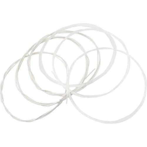 IRIN C104 Classical Guitar String White Nylon Silver-plated Copper Wound 1st-6th(.028-.043) U7EF