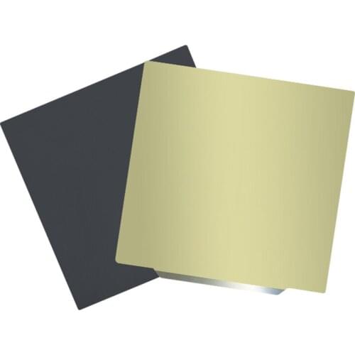 New Smooth PEI Magnetic Steel Platform Magnetic Spring Steel Cold Printing Sheet 3D Printer Accessories Elastic Hot Bed Panel