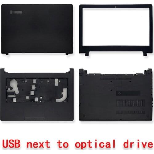 NEW For lenovo ideapad 110-14 110-14ISK TianYi 310-14isk Series Laptop LCD Back Cover/Front Bezel/Palmrest/Bottom Case Black
