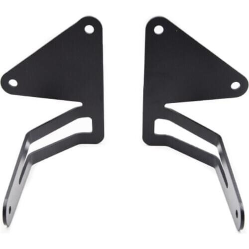 NEW-Lower Bumper Grille Insert LED Light Bar Mounting Brackets for GMC Canyon Chevrolet Colorado 4WD/2WD 2015-2019