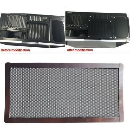 Suitable For PC Dust Filter Mesh Magnetic Dust Filter Mesh Chassis Cooling Fan Dustproof Cover Compatible For PC Computer