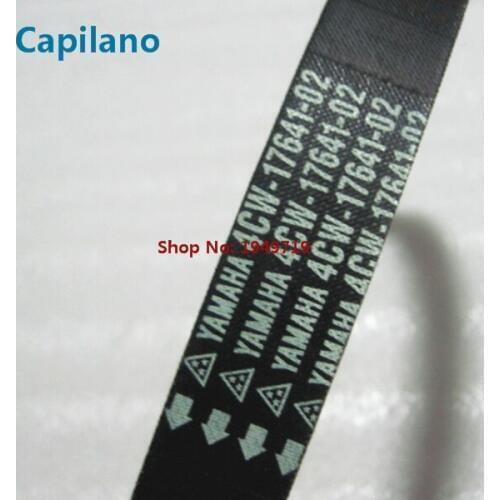 Motorcycle / scooter ZY125 4CW-17641-02 rubber driven belt gear pulley belt for Yamaha 125cc ZY 125 parts