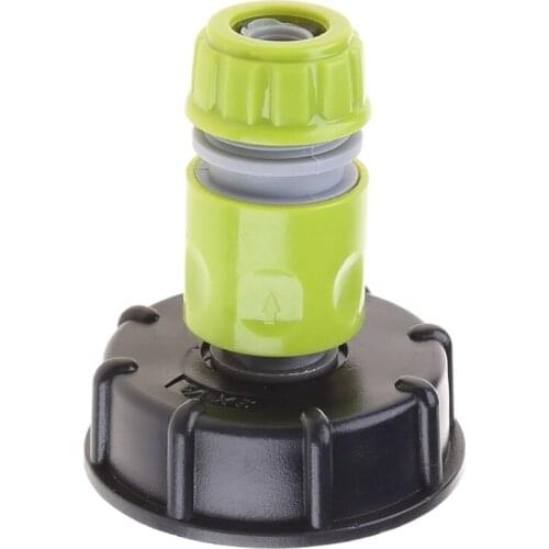 S60X6 Parts Tap Easy Use IBC TANK Adapter Accessories Snap-on 1/2\" Outlet Tank Connection Garden L4MB