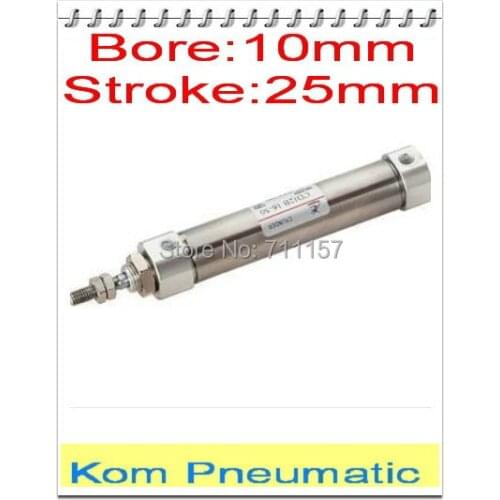SMC Type Cylinder CDJ2B 10-25 10mm Bore 25m Stroke Mini Pneumatic Air Cylinders 10-25mm